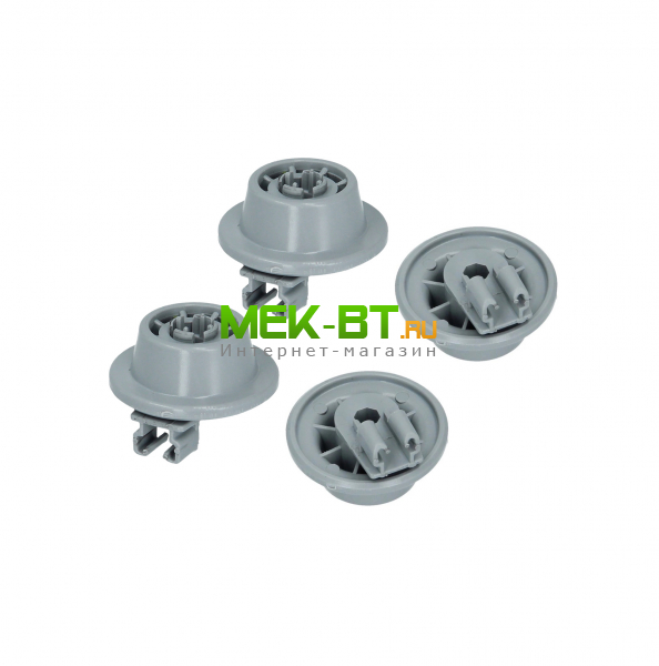 Ролик корзины для посудомоечной машины Bosch, Neff, Siemens 611475 kit4